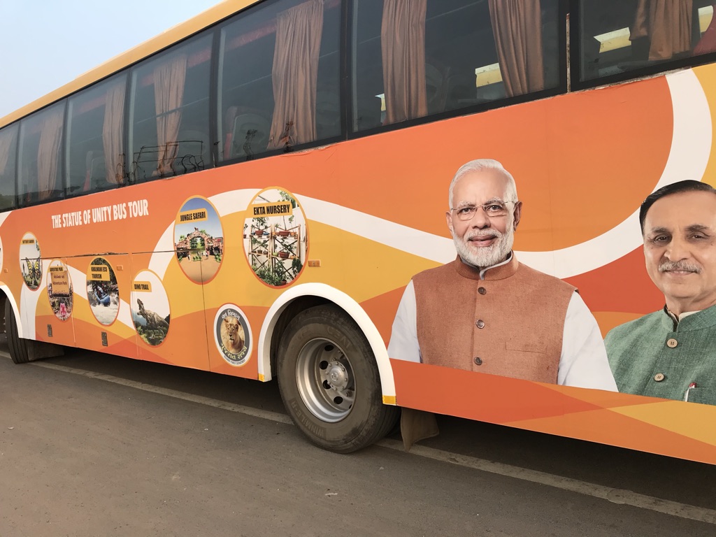 Statue of Unity Bus